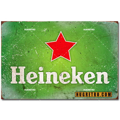 ป้ายเบียร์ไฮเนเก้น Archives - ป้ายสังกะสี สไตล์ลอฟท์ วินเทจ เรโทร |  Hugretro.Com